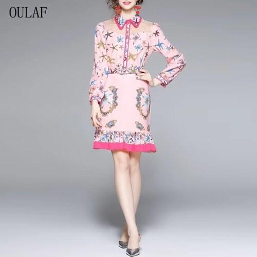 OULA`F Women's Ruffle Shirts