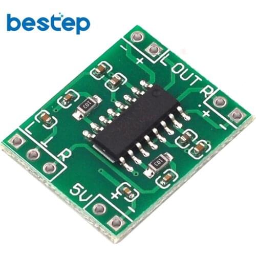 PAM8403 Super mini digital amplifier board 2 * 3W Class D digital amplifier board efficient 2.5 to 5V USB