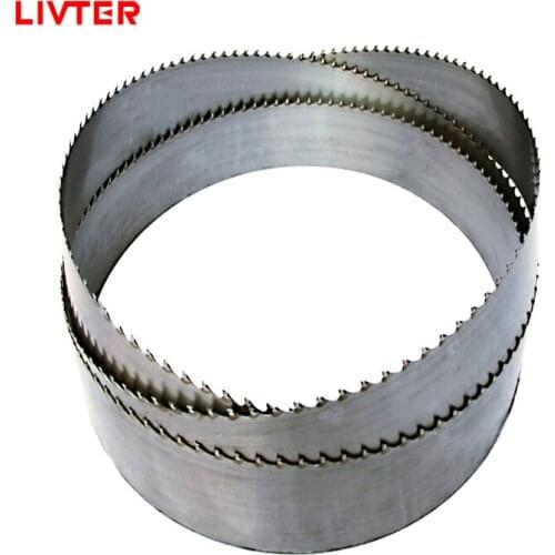LIVTER woodworking alloy band saw blades TCT carbide tip for cutting hardwood for horizontal and vertical band saw machine