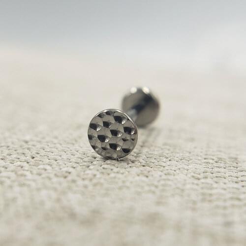 16G Implant Grade Titanium ASTM F136 Labret Ring Earring Nose Tragus Helix Cartilage Piercing Jewelry Internal Threaded Screw
