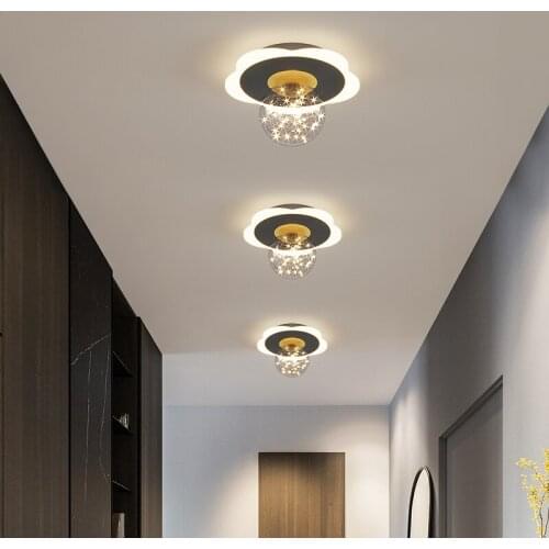 Luminaire Aisle LED Lamp Ceiling Light For Living Room Corridor Stairs Loft Home Indoor Fixture Lighting Lustre Chandeliers