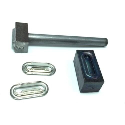 1 inch (25mm) oval Grommet Tool, oval eye tool, grommer eyelet setter, oval eyelet setting tools