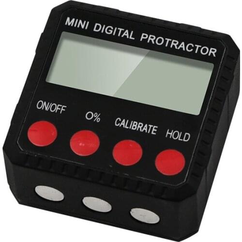 1PC NO BatteryDigital Inclinometer with bubble Digital Angle Gauge Meter Spirit Level Protractor horizontal Bevel