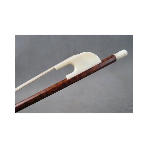 1Pc Snake wood bow stick violin bow 4/4,Bone frog #7491