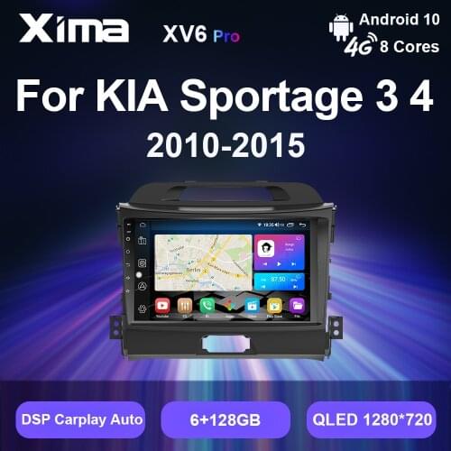 2Din Android 9.0 DSP auto Radio Multimedia Video Player GPS navigation for KIA Sportage 3 2010 2011-2016 car radio receiver