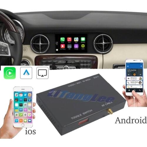 Car Camera Carplay Decoder Adapter For Mercedes Benz SLK MB R172 NTG APS Comand Mirror Display Android Auto Play 360 BirdView