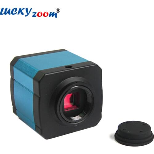 Luckyzoom Brand 14MP HDMI USB Digital Industry Video Microscope HD Camera For Microscopio Free Shipping