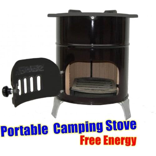 Wood Stove Camping Tent Stove Cooking Heating Outdoor Stove multipurpose Picnic survival