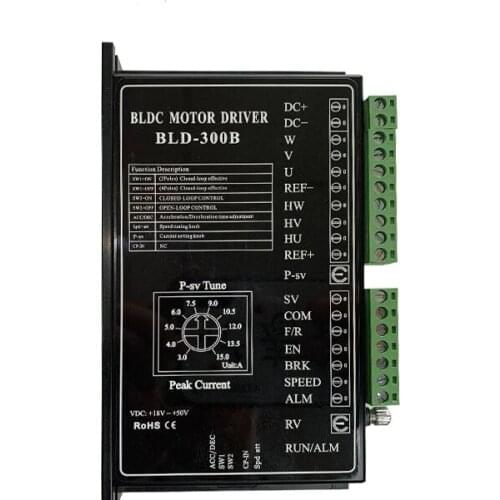 BLD-300B 24V 36V48V BLDC Motor Driver 300W 18V-50V DC Brushless DC Motor Driver Controller