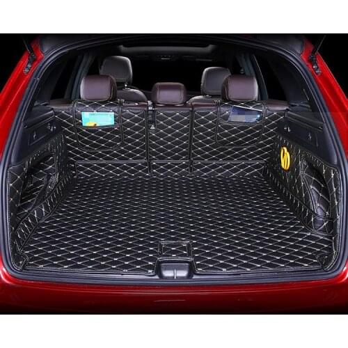 Good quality! Special car trunk mats for Mercedes Benz GLC 220 250 300 2021 durable cargo liner boot carpets for GLC 2020-2015