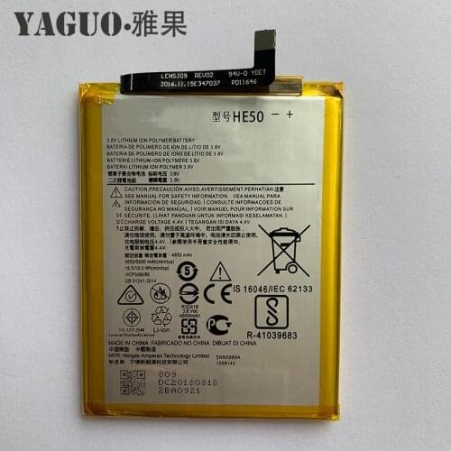 New Original Battery HE50 5000mAh For Motorola Moto E4 Plus XT1770 XT1771 XT1775 XT1774 XT1776 Cell Phone