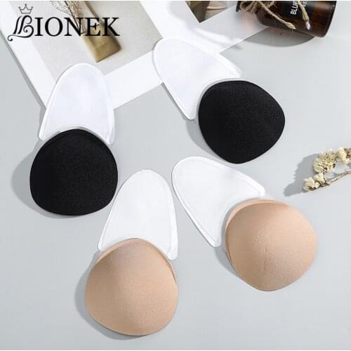 BINOEK Breast Self-Adhesive Silicone Bra Invisible Women Strapless Chest Lift Tape Cup Nipple Cover Pads Underwear Accessories