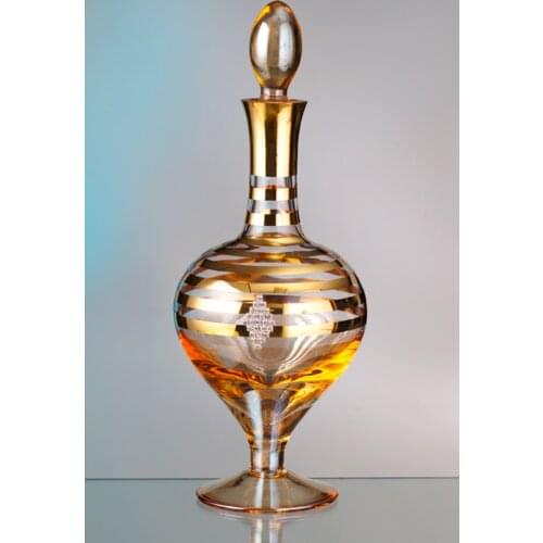 Gold Bottle Jug Carafe Drink