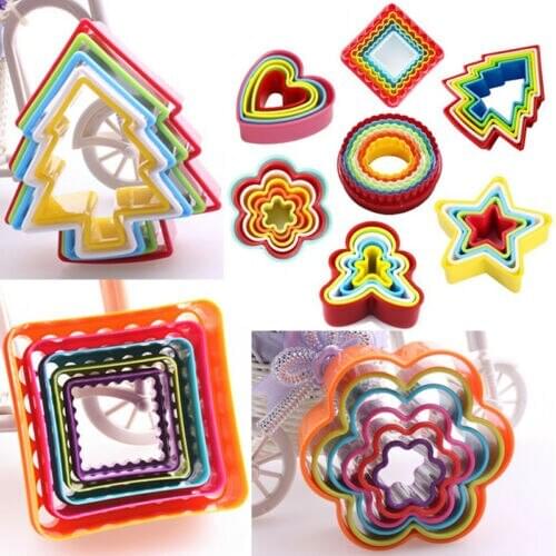 1 Set Fondant Cookies Cutter Mold Pastry Biscuit Cake Decor Mould Baking Tool