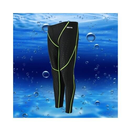 2020 Mens Swimsuit sharkskin water repellent mens racing swimming trunks long Sport classic men briefs