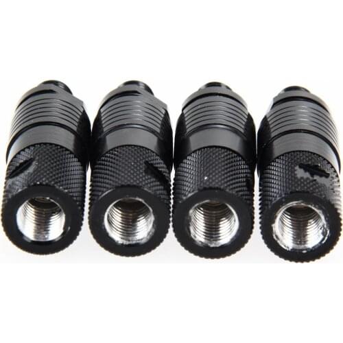 4Pcs/Set Aluminum Alloy Carp Fishing Connector Rod Pod Quick Release Connector Easy To Install To Bank Rod Stick Bite Alarms
