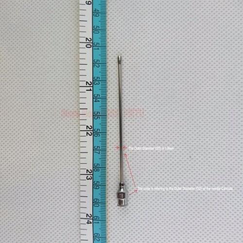 5pcs 1.8mm x 85mm #18 Straight Hand Feeding Rearing Gavage Crop Needle Medication Tube Cage Birds Mice