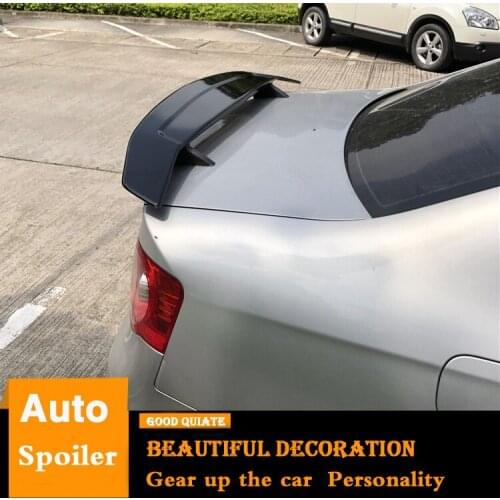 For Volkswagen JETTA Sagitar Spoiler Sport ABS Material Car Rear Wing Primer Color Trunk Rear Spoiler Fit For VWjetta 2008-2011