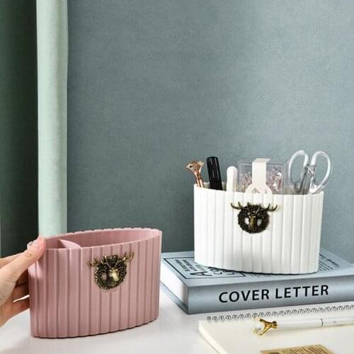 Personality creative pen holder simple office desktop decoration multifunctional fashion small fresh student cute storage box