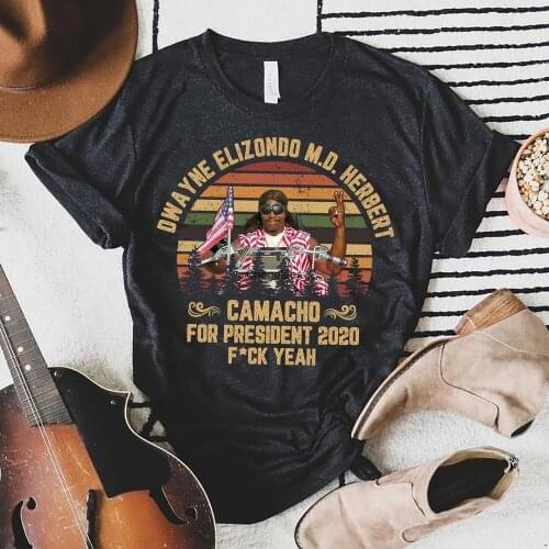 Dwayne Elizondo Md Herbert Camacho For President 2020 Idiocracy MoviesVintage Shirt Idiocracy Movies Shirt For Men Women