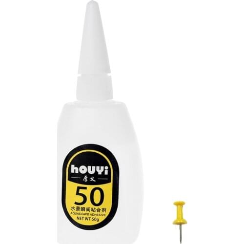 Aquatic Plants Grass Moss Glue Adhesive Fish Tank Coral Decoration Instant Rock Glue