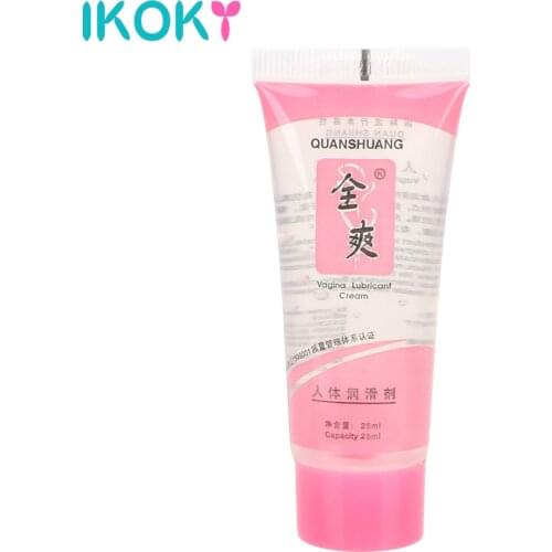 IKOKY 25ML Vagina Tighten Gel Sex Lubricant Anti-Pain Lubricating Gel Female Vagina Orgasm Gel Libido For Sex Shop