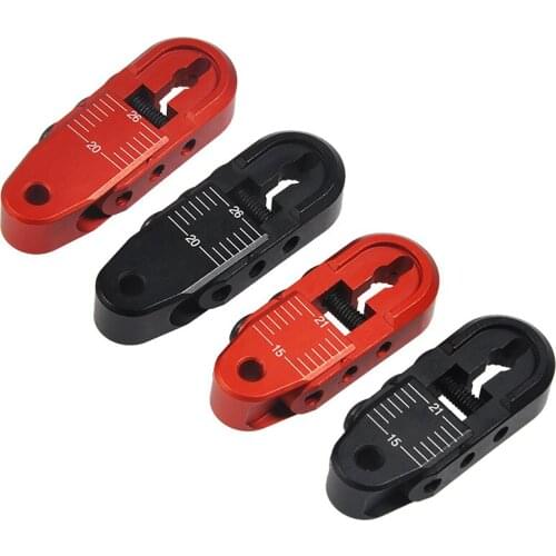 Metal Adjustable Steering Servo Arm Tow Style of Long and Short for 1/10 RC Crawler Car TRX-4 Servo Arm