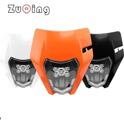 New Motorcycle LED Headlight Headlamp Head Lamp Light For KTM EXC EXCF XC XCF XCW XCFW SX SXF 125 150 250 300 350 450 530