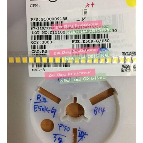 SMD LED 3528 2835 3V 1.5W 130LM Cool White High Power For TV Backlight 5500K-6000K