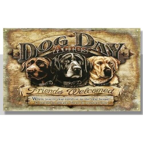 Pig Poster Retro Metal Tin Signs Plate Farm Art Wall Decor