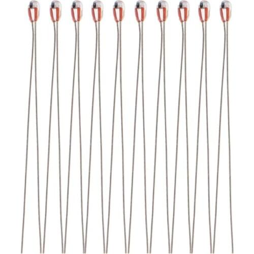 10pcs 3D Printer 100K ohm NTC 3950 1% Thermistors 1.8mm Temperature Sensor