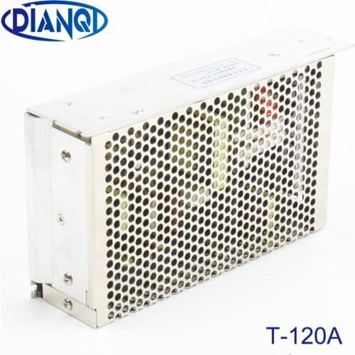 Triple output power supply 120w 5V 11A, 12V 5A, -5V 1A power suply T-120A ac dc converter good quality
