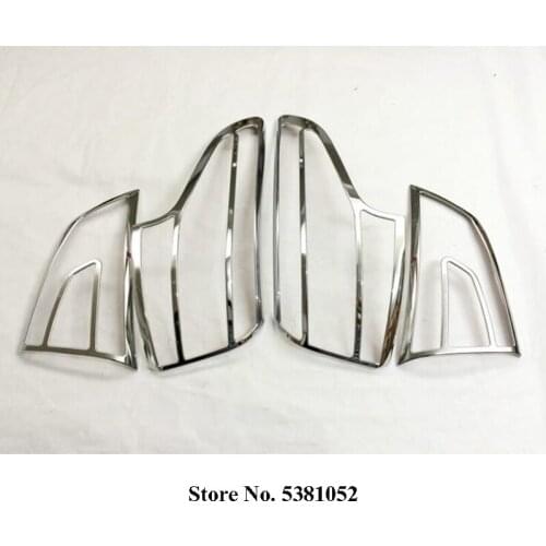 ABS Chrome Rear Taillight Light Cover For Nissan Qashqai J11 2018 2019 2020 Trim Accessories Car Styling Accessories