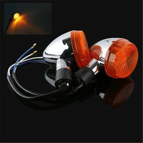 Chrome Rear Turn Signal Indicator For HONDA Shasow 400 750 VT750 04-07 05 06 New Motorcycle