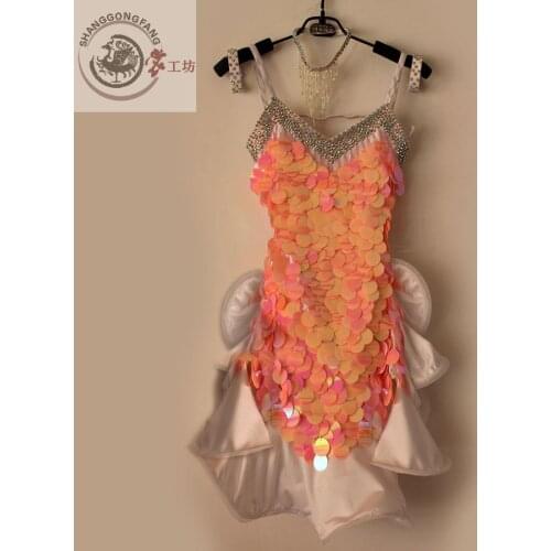 New style latin dance costume sexy sequins spandex latin dance competition dress for women child latin dance dresses S-4XL