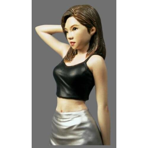 1/12 Resin Model Building Kit Figure girl