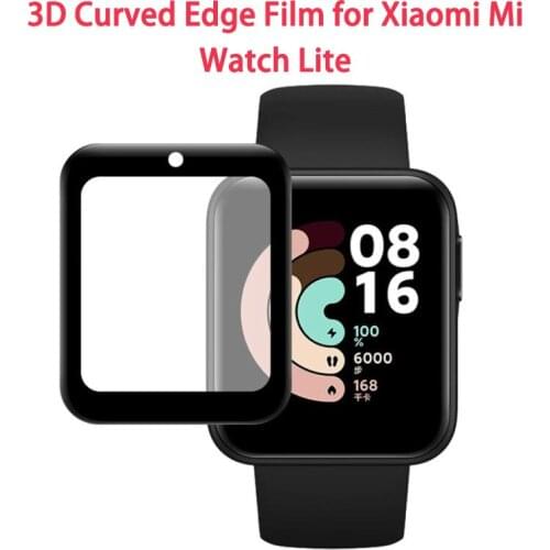 1-2PCS 3D Protective Film For Xiaomi Mi Watch Lite 3D Curved Edge Film For Redmi Mi Watch Wristband Soft Screen Protector Film