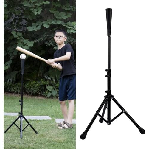 1Pc Baseball Hitting Adjustable Tee Baseball Batting Tee Softball Tripod T Stand Practice Training Hitter Ball Youth Sport