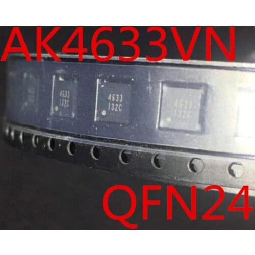 3PCS New AK4633VN-L QFN24