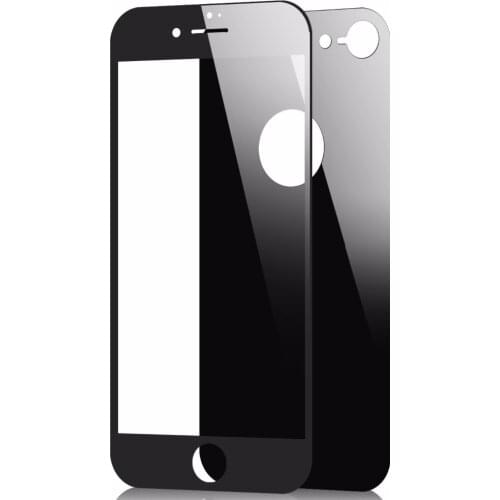 3D Tempered Glass for iPhone 7 8 Plus X Front Back Full Body Film Edge Screen Protector Cover Glass for iPhone 8 Plus X Ten Glas