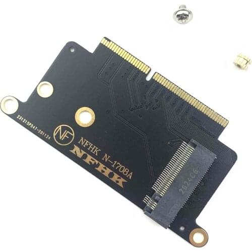 NVMe M.2 NGFF SSD Adapter for late 2016-2017 13" MacBook Pro A1708 Non-Touch Bar