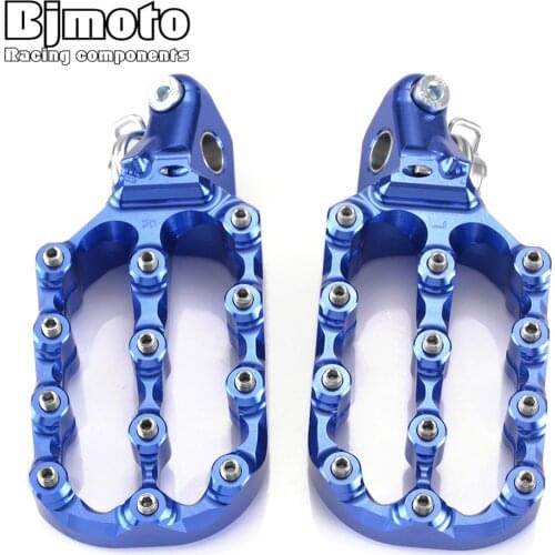 For Husqvarna TE 310i 2019 Aluminum Motorcycle Rear pedal Stainless Foot Pegs Rear Set For riding