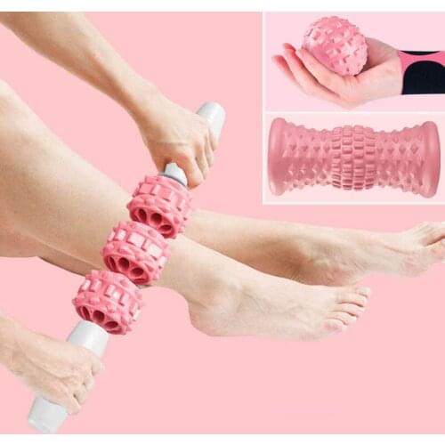Muscle massage ball leg fascia muscle relaxation yoga stick mace massage skinny leg massage roller to relieve fatigue