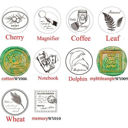 Art Natural Leaf drawing wax seal stamp copper head no handle,Scrapbooking DIY Ancient Seal Retro Stamp,Vintage High Quality