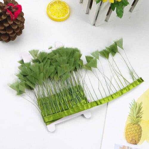 1 Meter Natural Turkey Feathers Ribbon Width 5-10CM Marabou Plumes Trims for Wedding Carnival Clothing Decorative Fringe