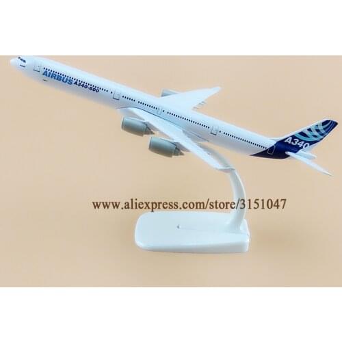 20cm Air Prototype Airbus A340-600 340 Airways Airlines Metal Alloy Airplane Model Plane Diecast Aircraft