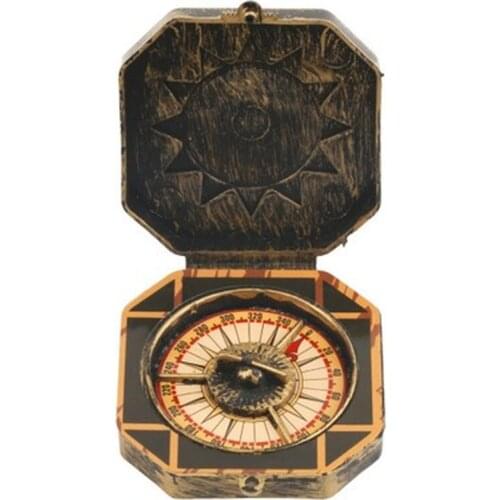 Nautical Compass Pirate Captain Costume Toy Halloween Party Cosplay Decoration