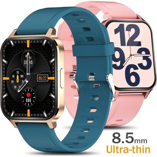 Ultra-Thin Smart Watch Men IP8 Waterproof Women Smartwatch Fitness 24-Hour Heart Rate Monitoring Reloj Inteligente Hombre 2021