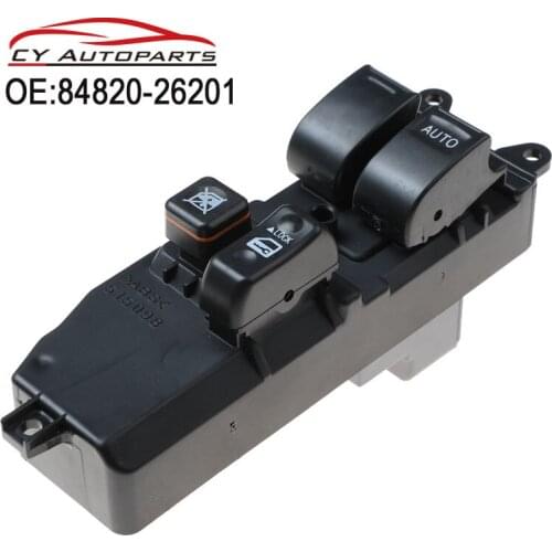 New Power Window Master Switch For Toyota Hiace 2006-2013 KDH20 TRH20 Exquisitely Designed Durable 84820-26201 8482026201