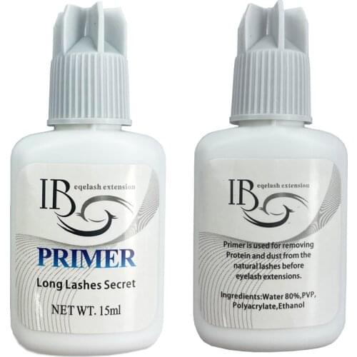 15ml IB Beauty Cleaner Primer Before Planting Application Fragrant Eyelash Extensions Reinforcing Agent Glue Primer for Lash